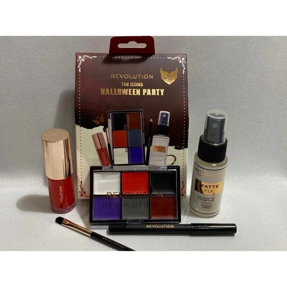 Halloween Party 5-Piece Makeup Set New